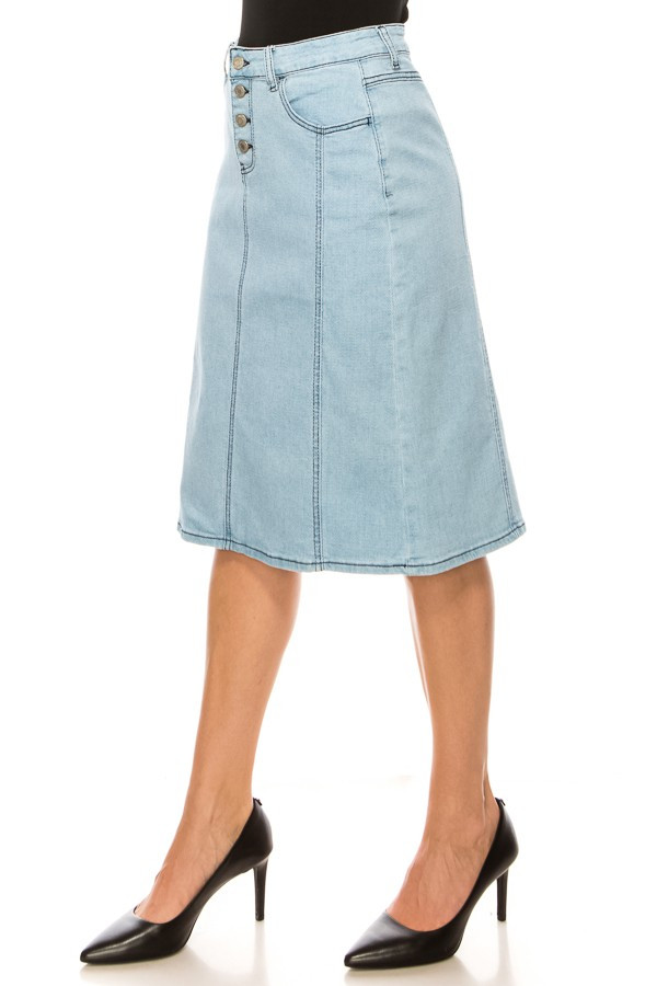 Denim Skirt