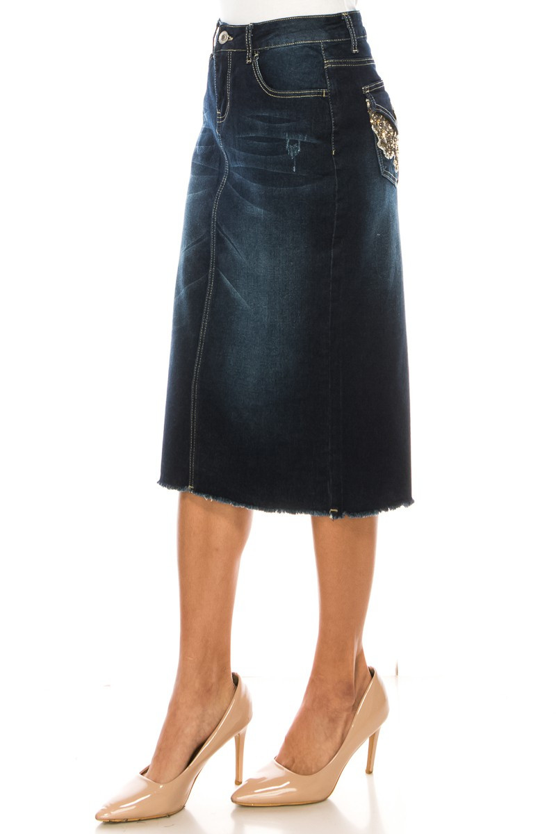Denim Skirt