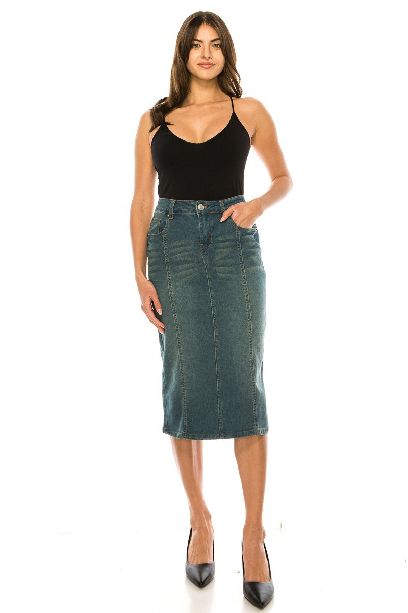 Denim Skirt