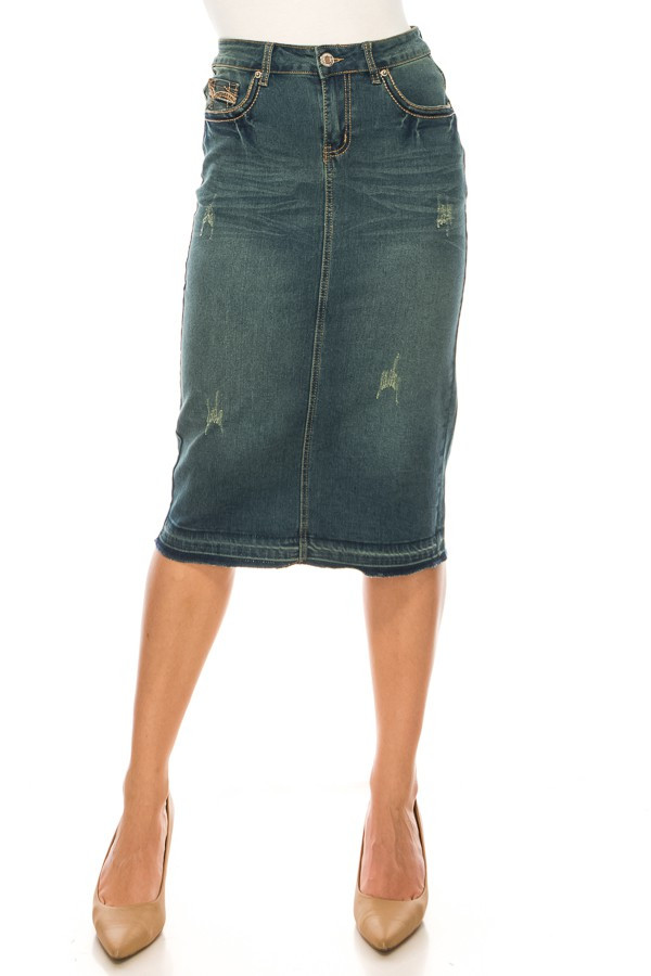 Denim Skirt