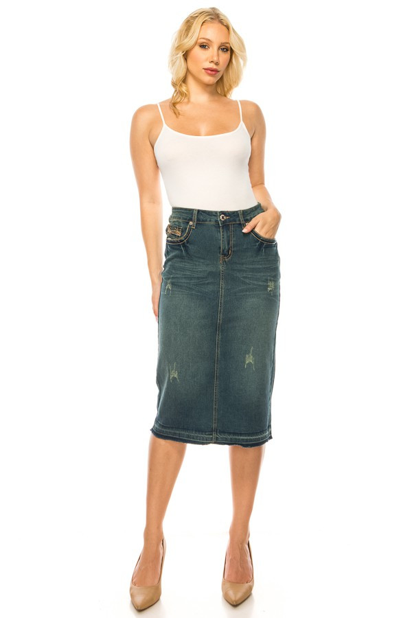 Denim Skirt