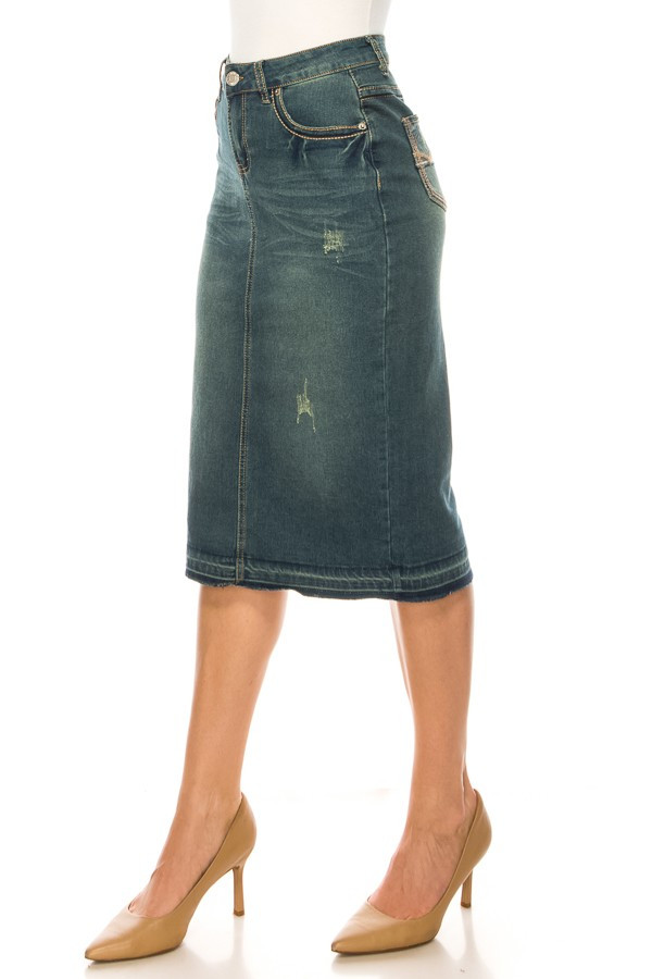 Denim Skirt