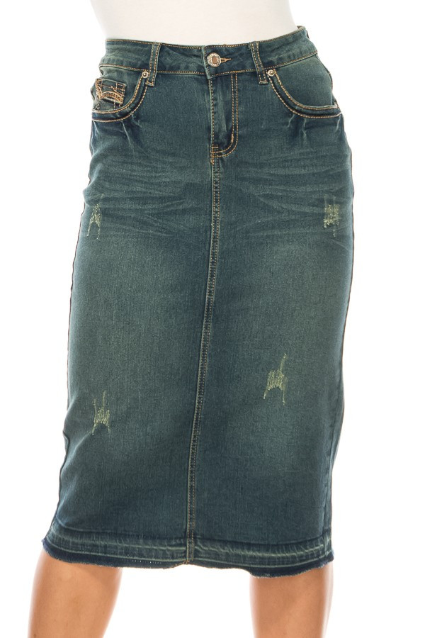 Denim Skirt