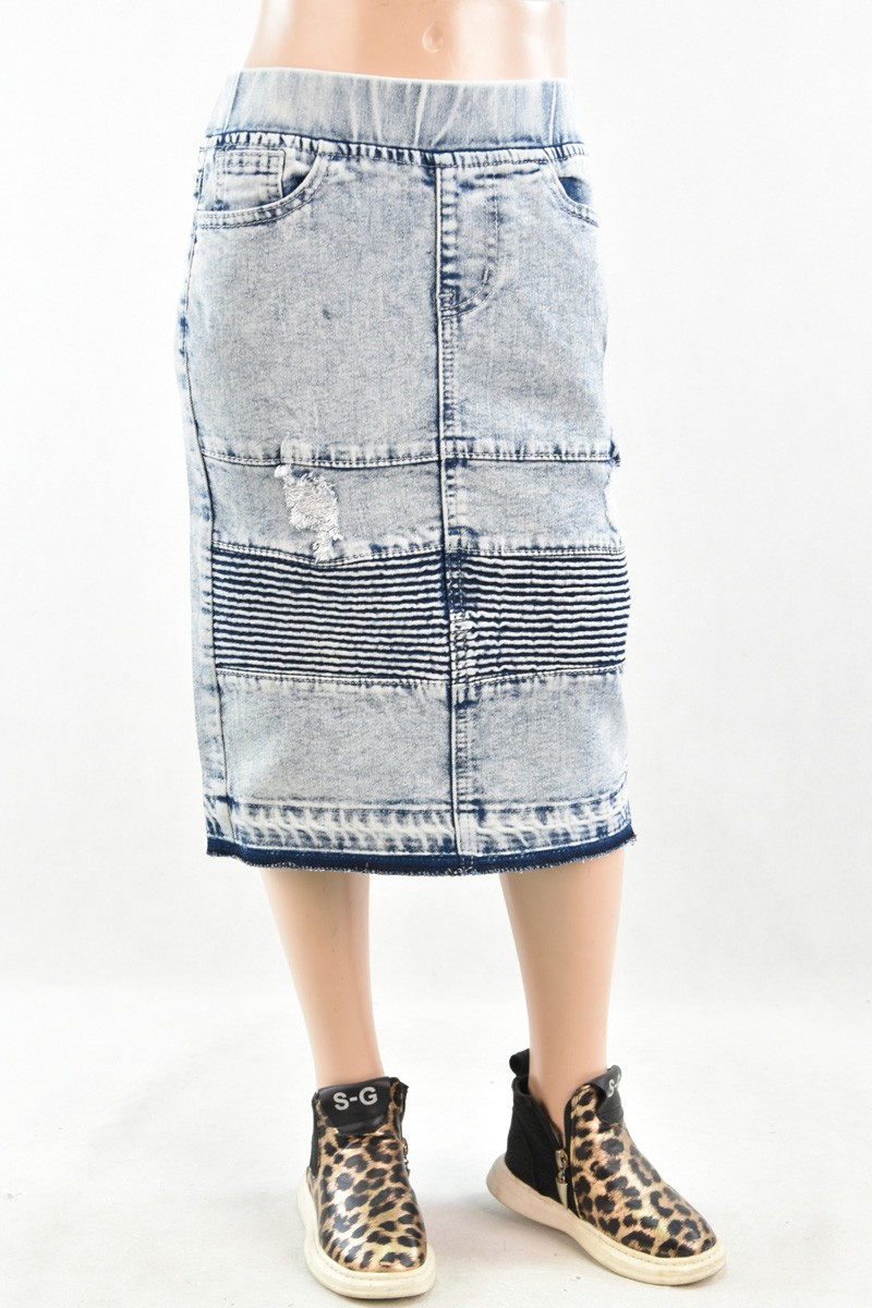 Girls Denim Skirt