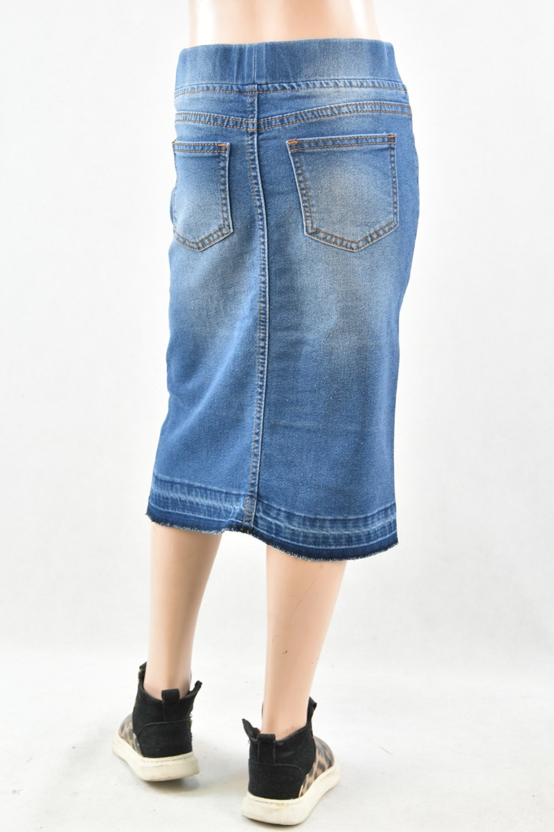 Girls Denim Skirt