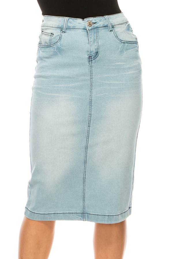 Denim Skirt