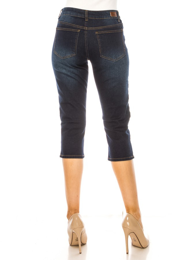 Denim Capri