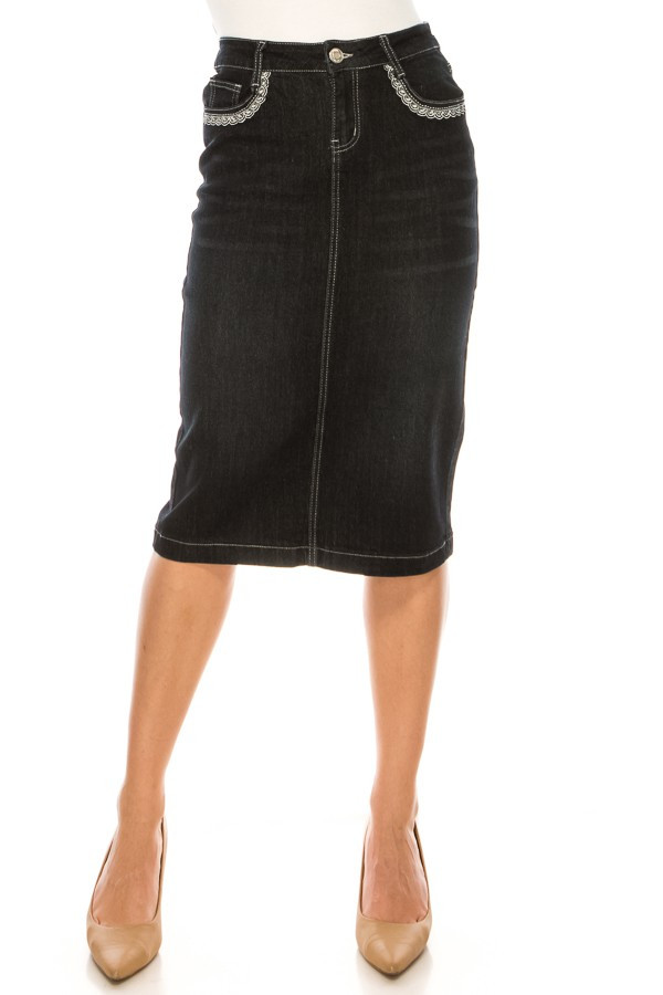 Denim Skirt
