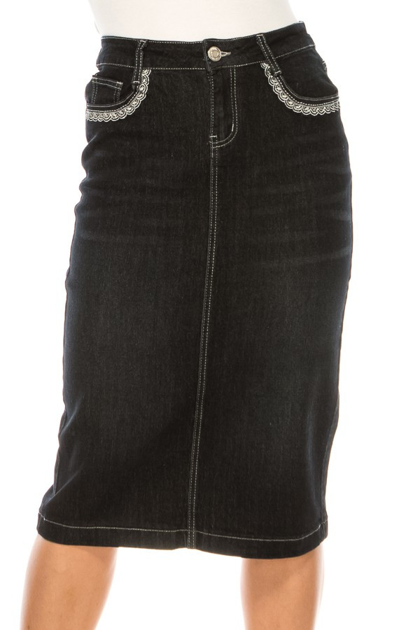 Denim Skirt