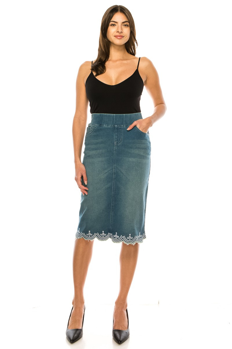 Denim Skirt