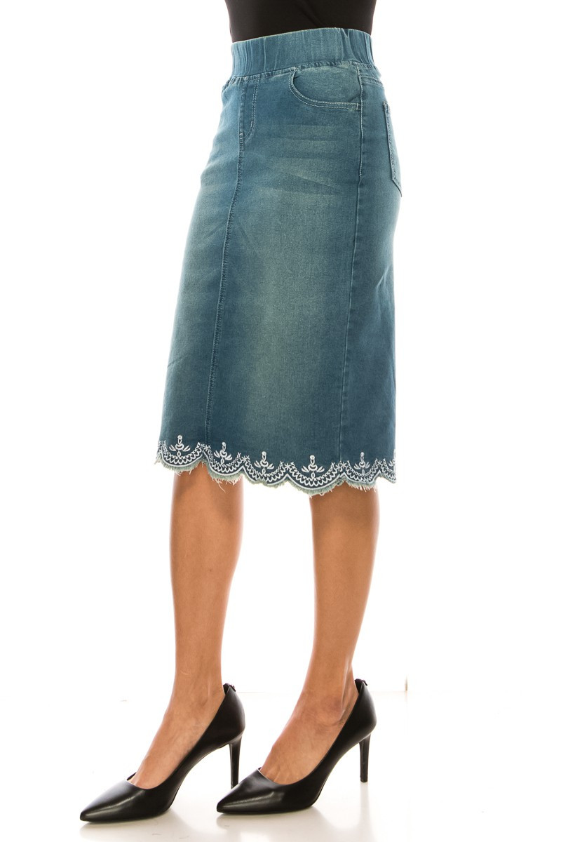 Denim Skirt