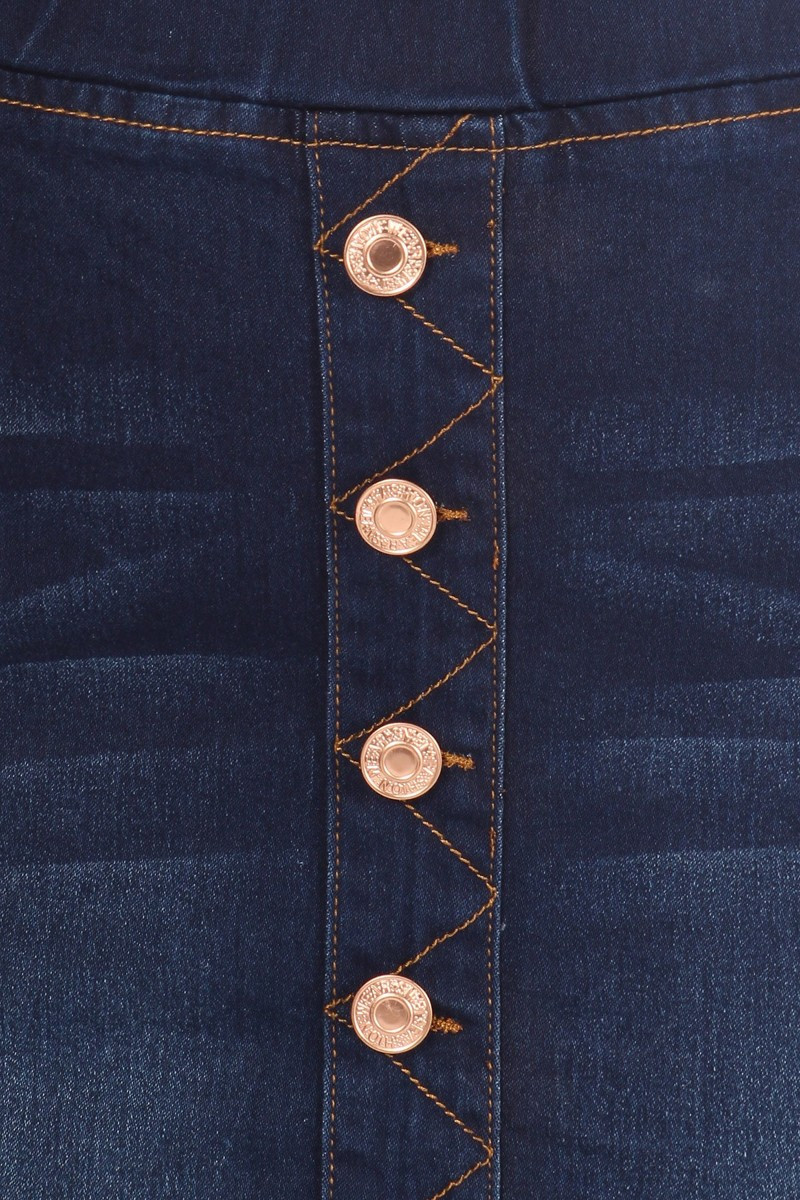 Denim Skirt Plus Size