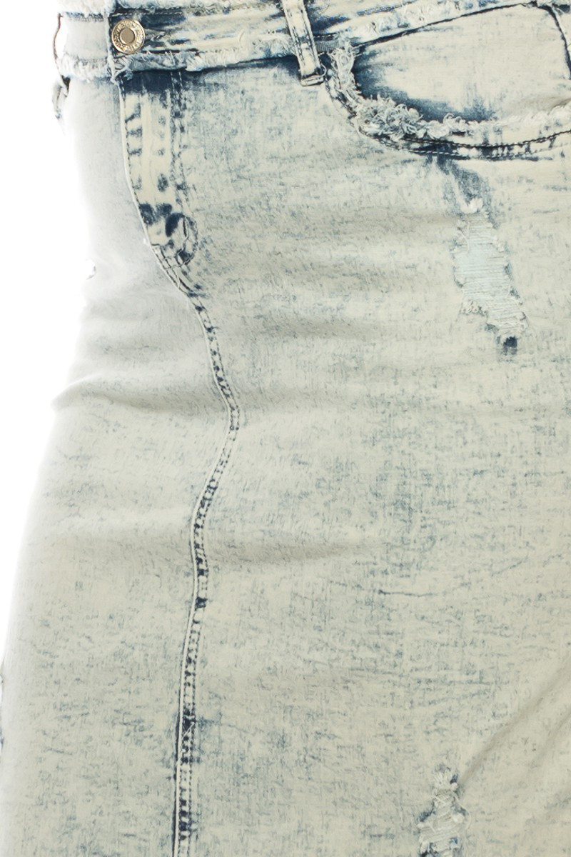 Denim Skirt Plus Size