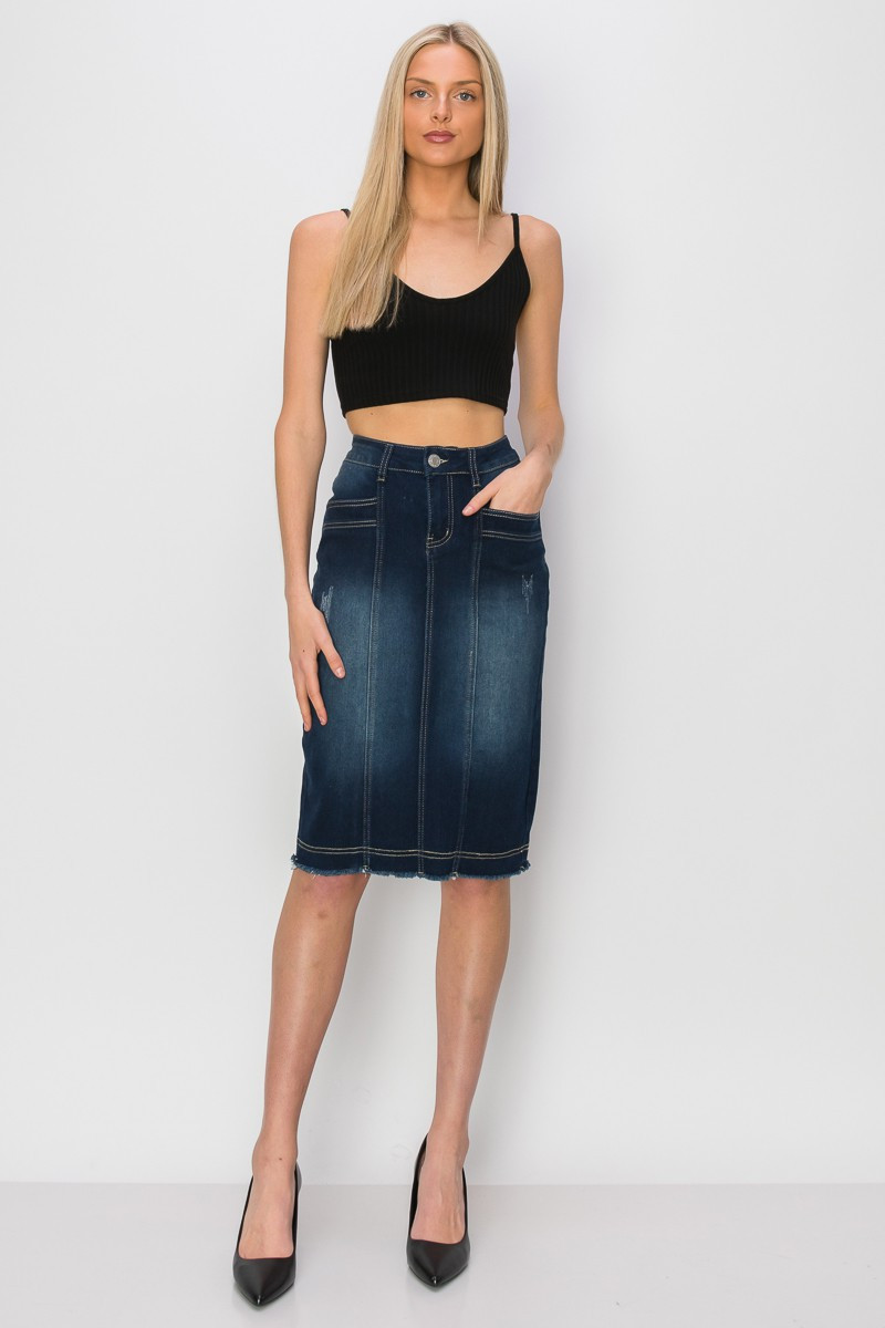 Denim Skirt