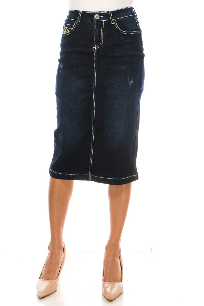 Denim Skirt