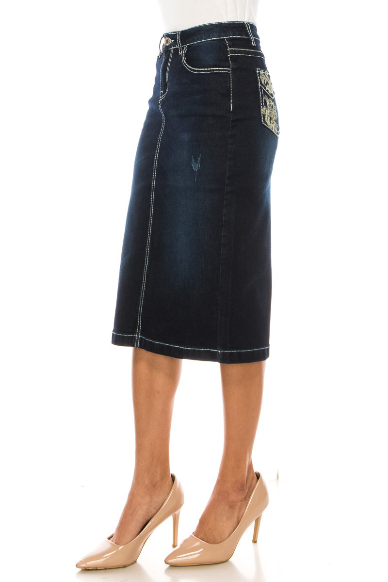 Denim Skirt
