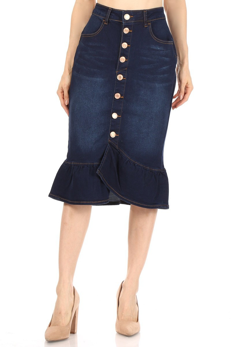 Denim Skirt