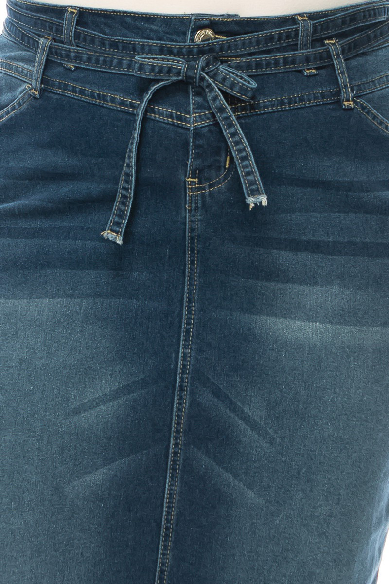 Denim Skirt Plus Size