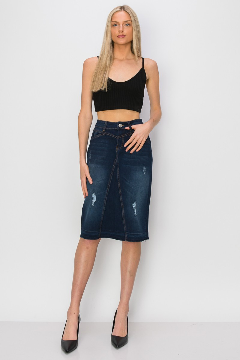 Denim Skirt