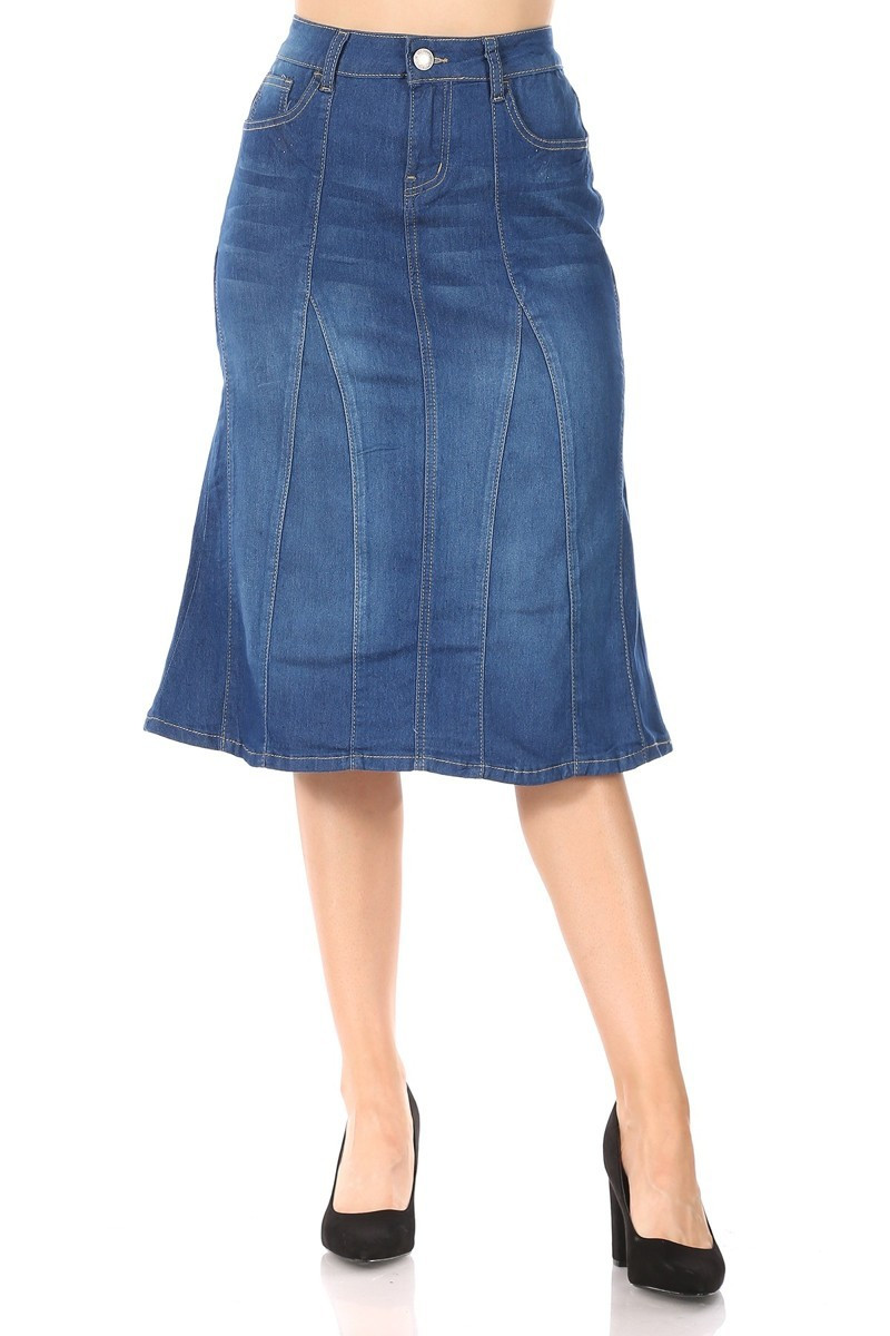 Denim Skirt