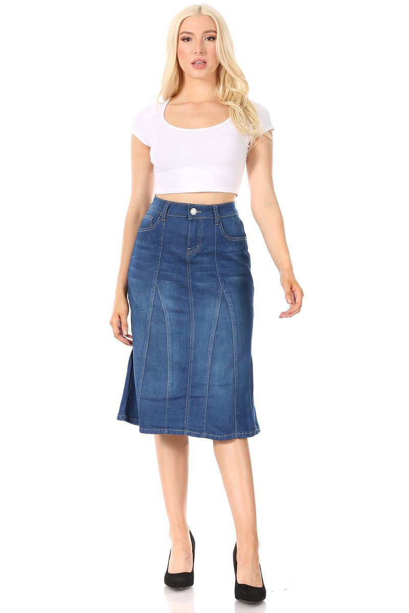 Denim Skirt