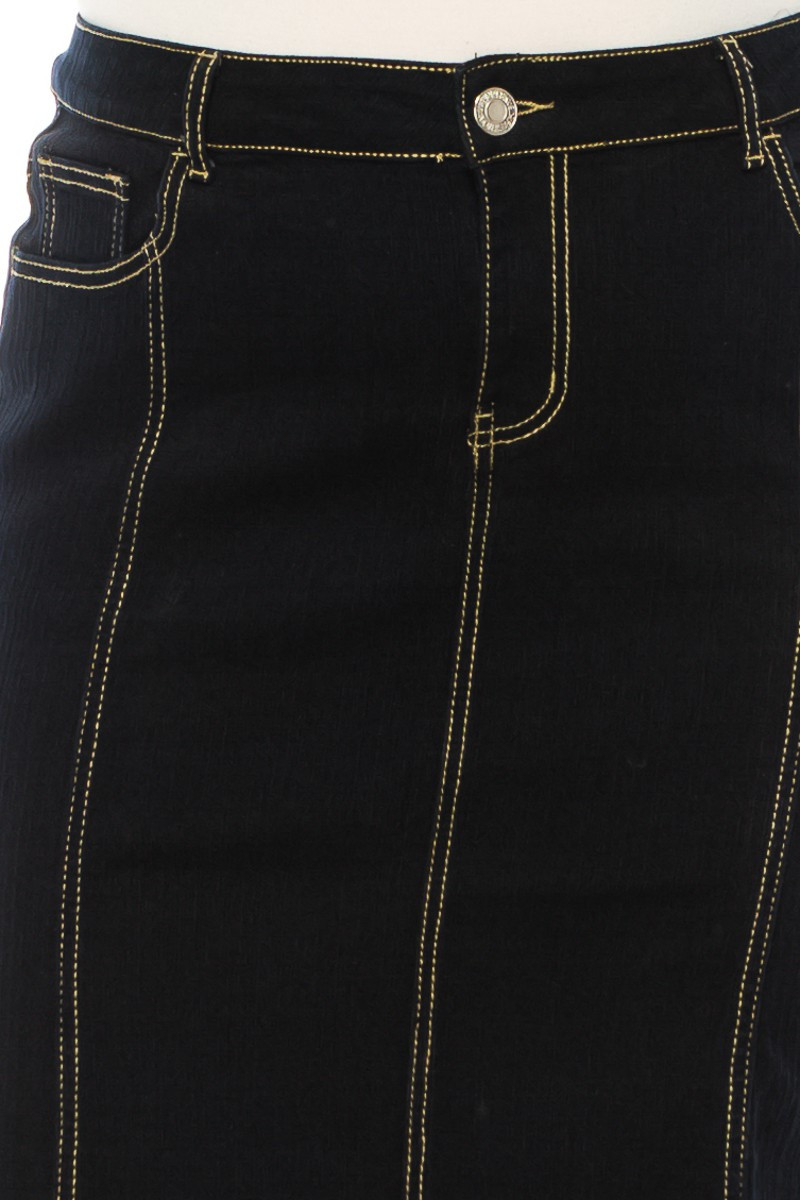 Denim Skirt Plus Size
