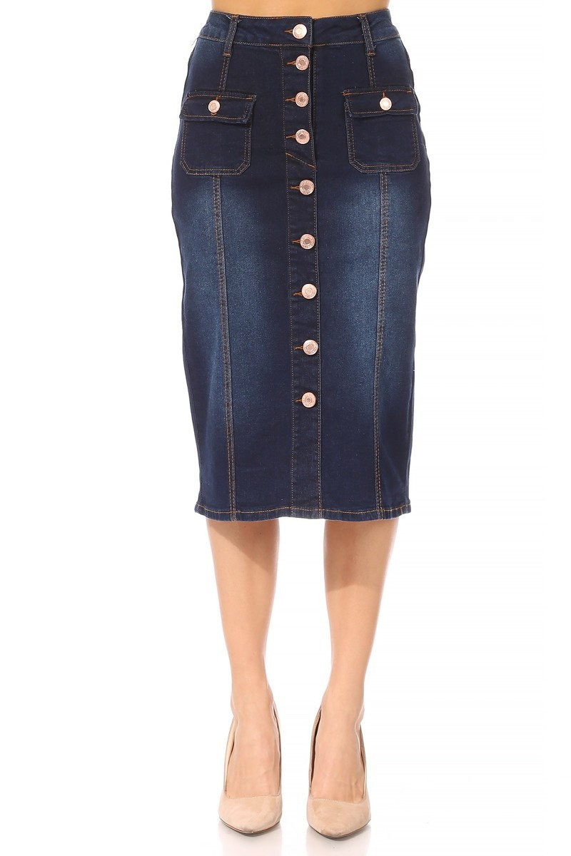 Denim Skirt