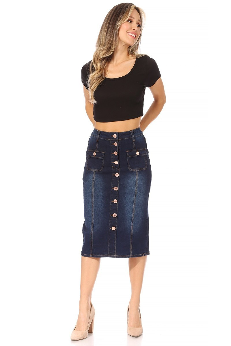 Denim Skirt
