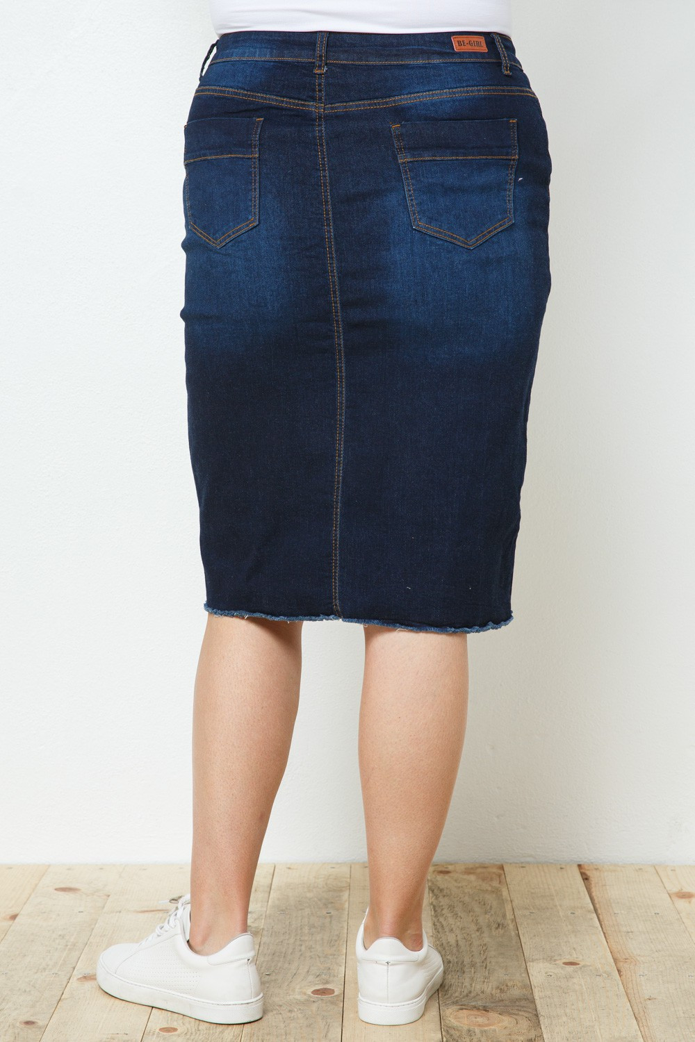 Denim Skirt Plus Size