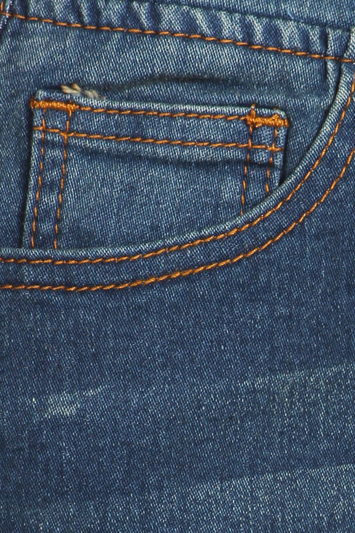 Denim Long Skirt