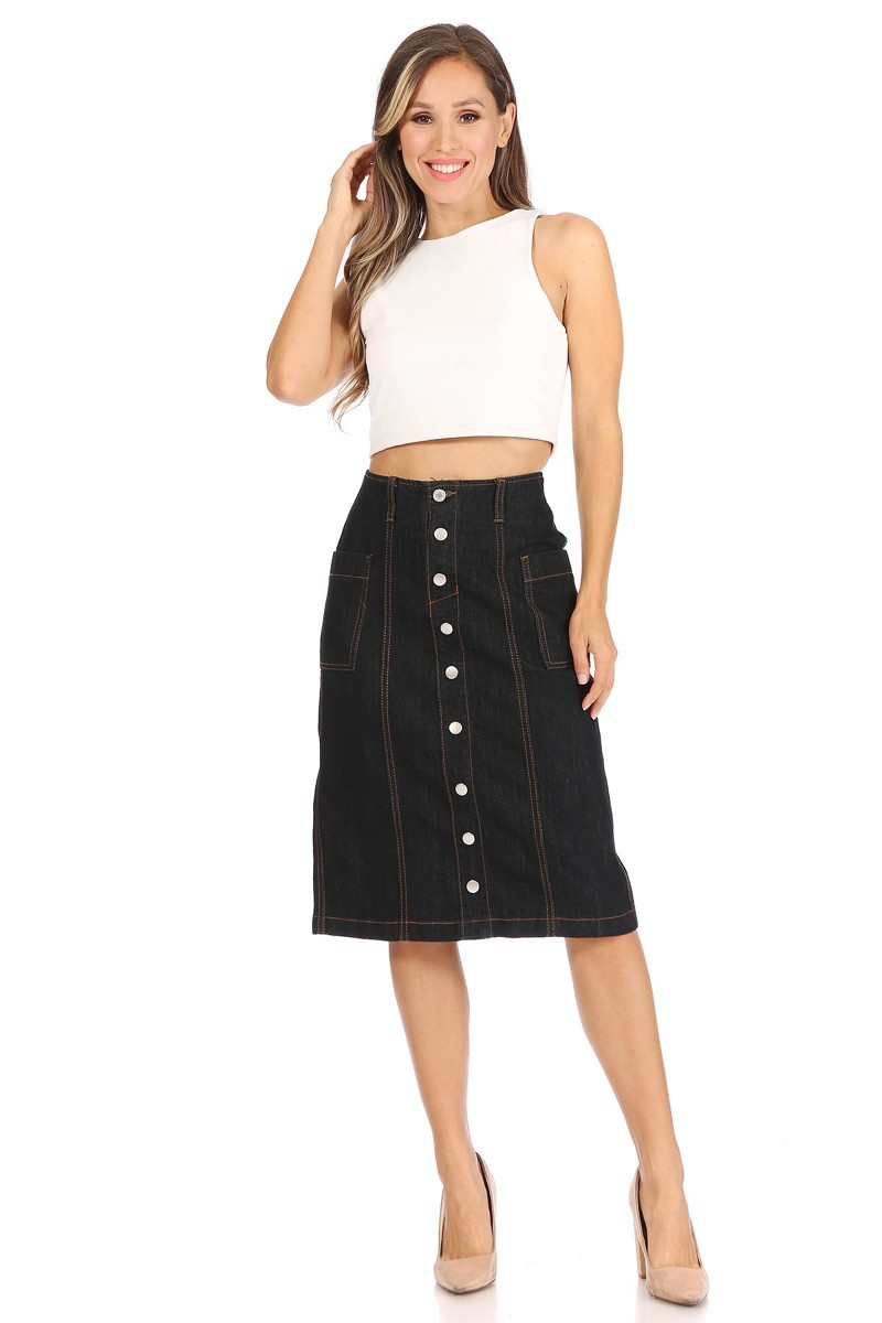Denim Skirt