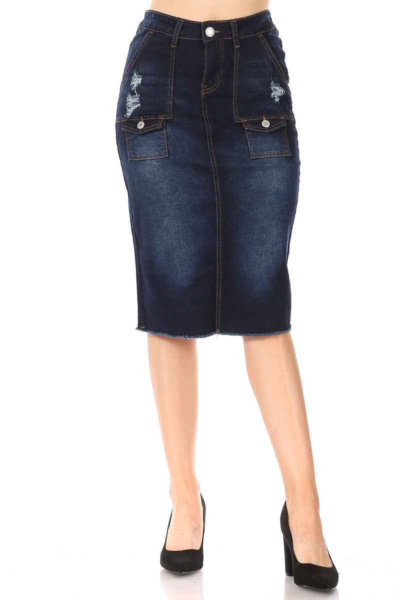 Denim Skirt
