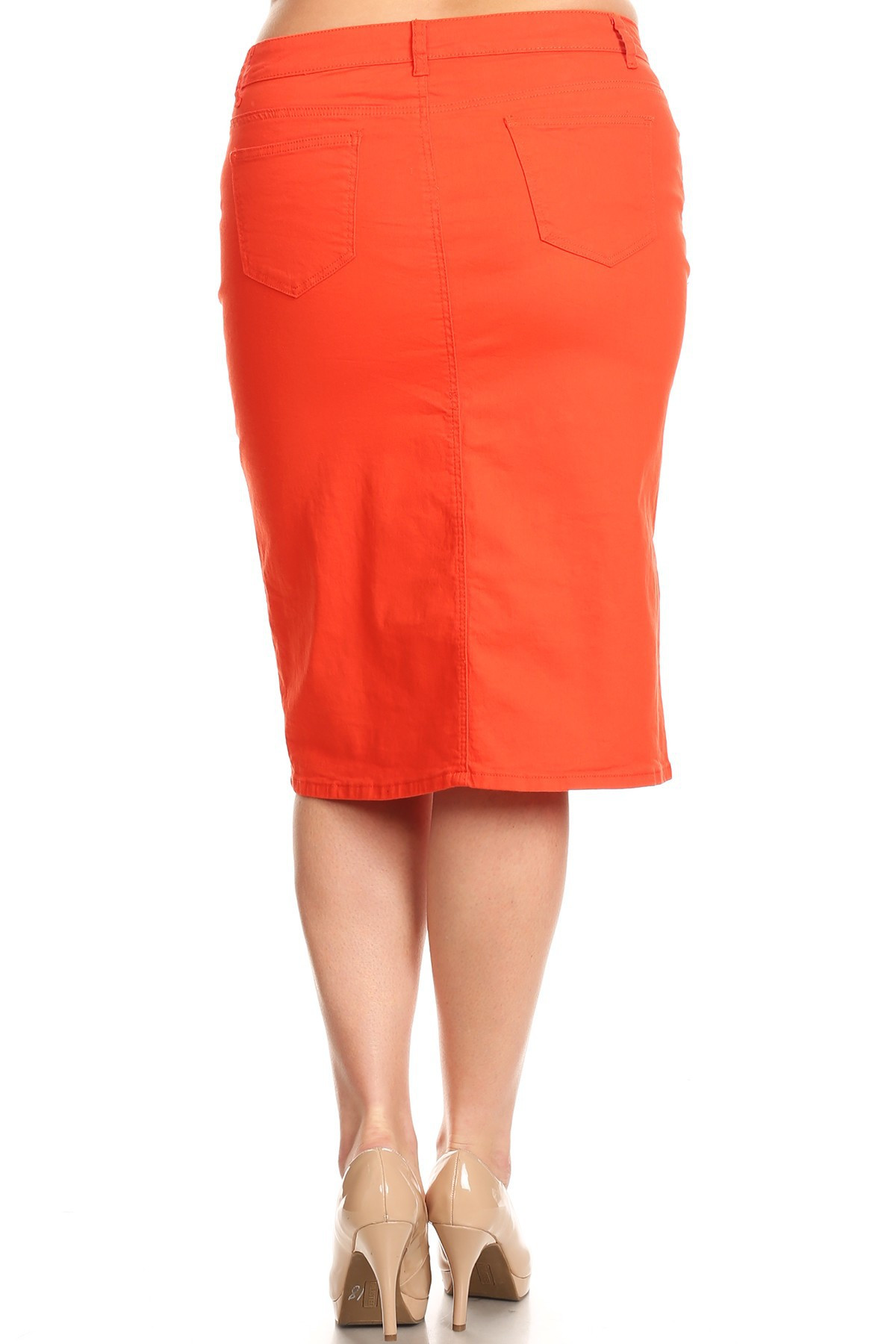 Denim Skirt Plus Size