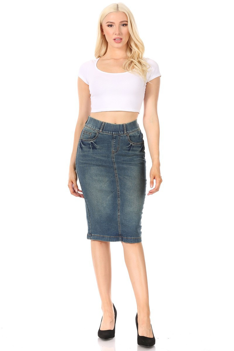 Denim Skirt