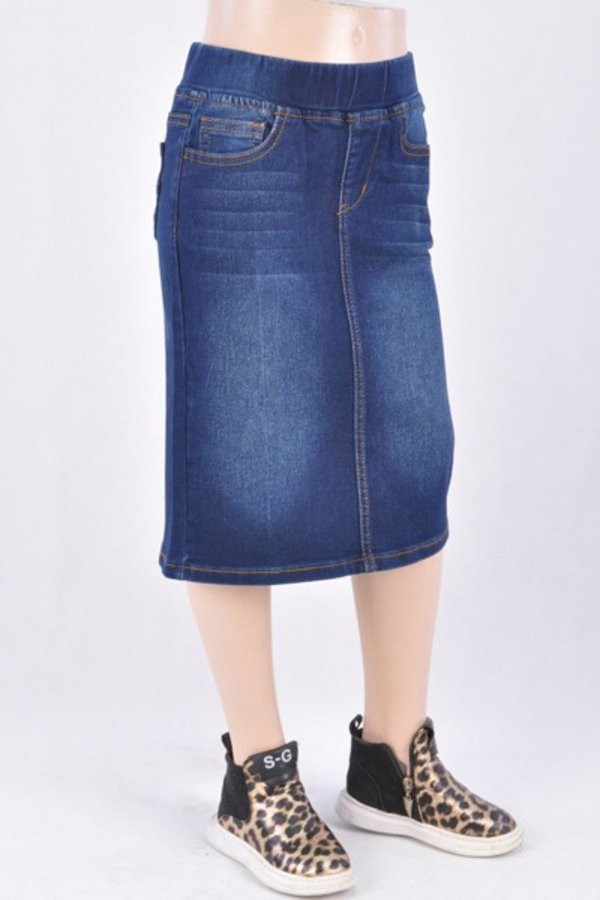 Girl Denim Skirt