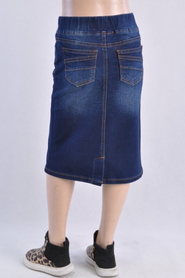 Girl Denim Skirt