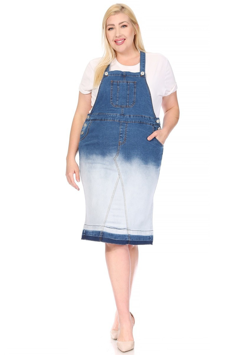 Denim Skirt Plus Size