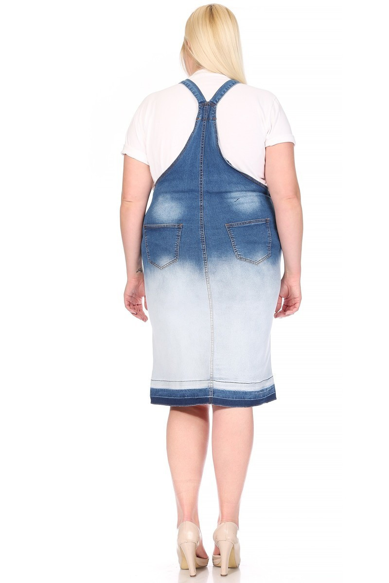 Denim Skirt Plus Size