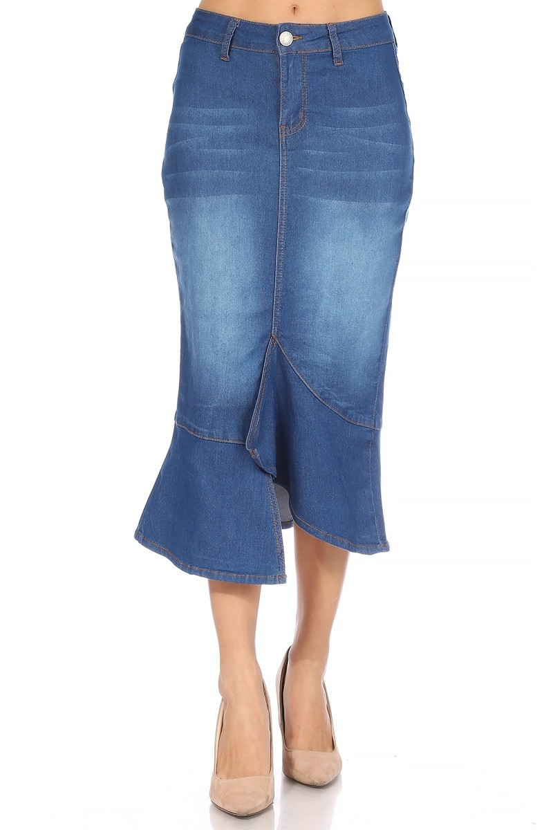 Denim Skirt