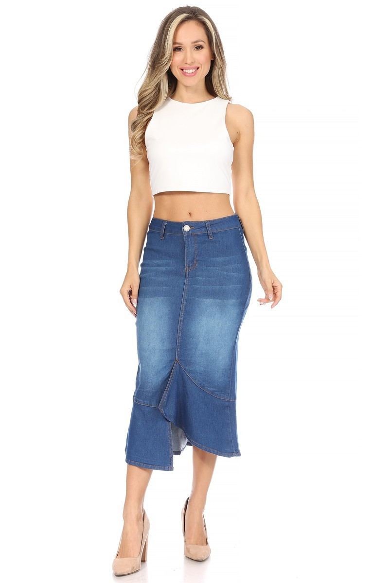 Denim Skirt