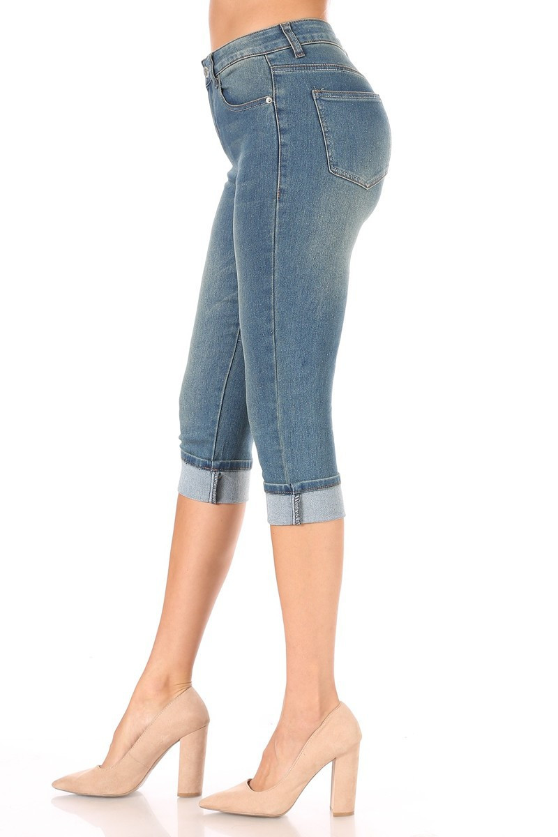 Denim Capri