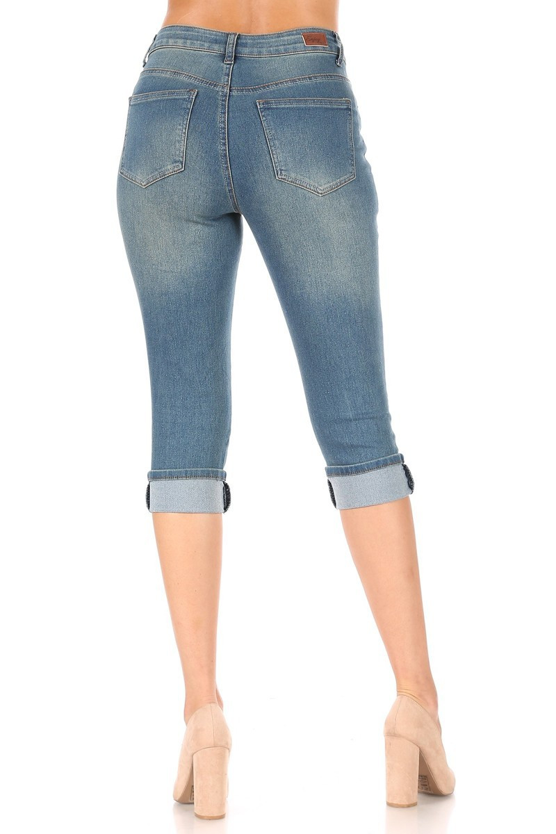 Denim Capri