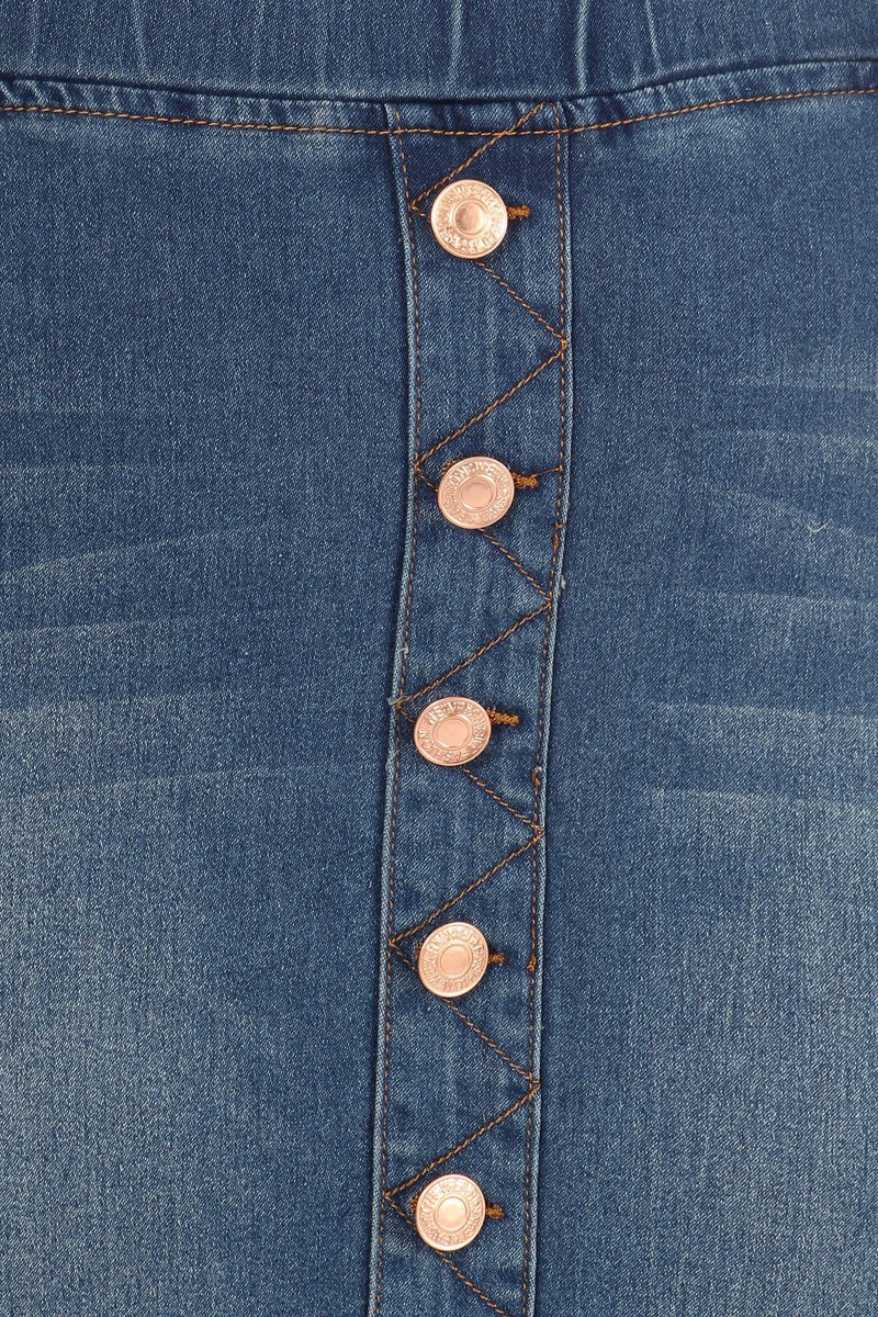 Denim Skirt Plus Size