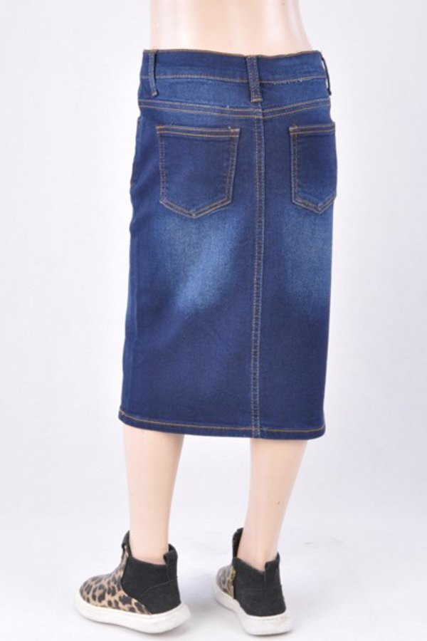 Girl Denim Skirt