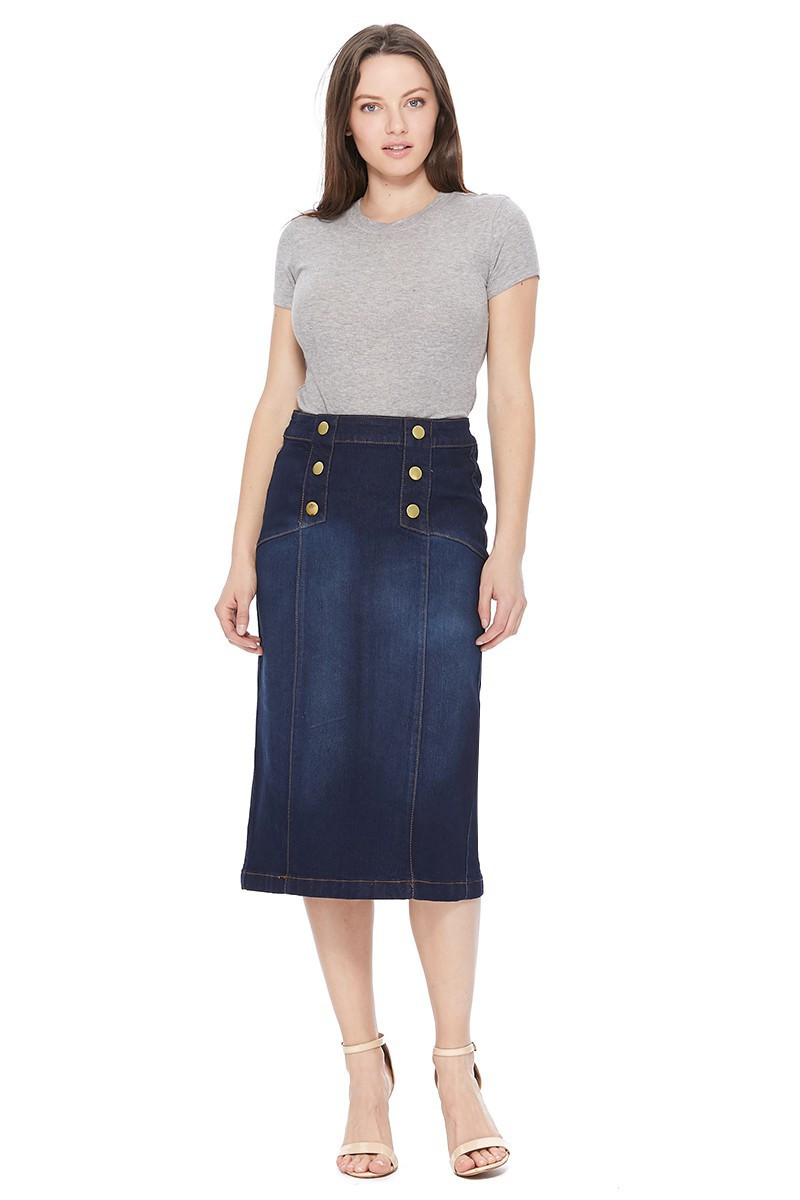 Denim Skirt