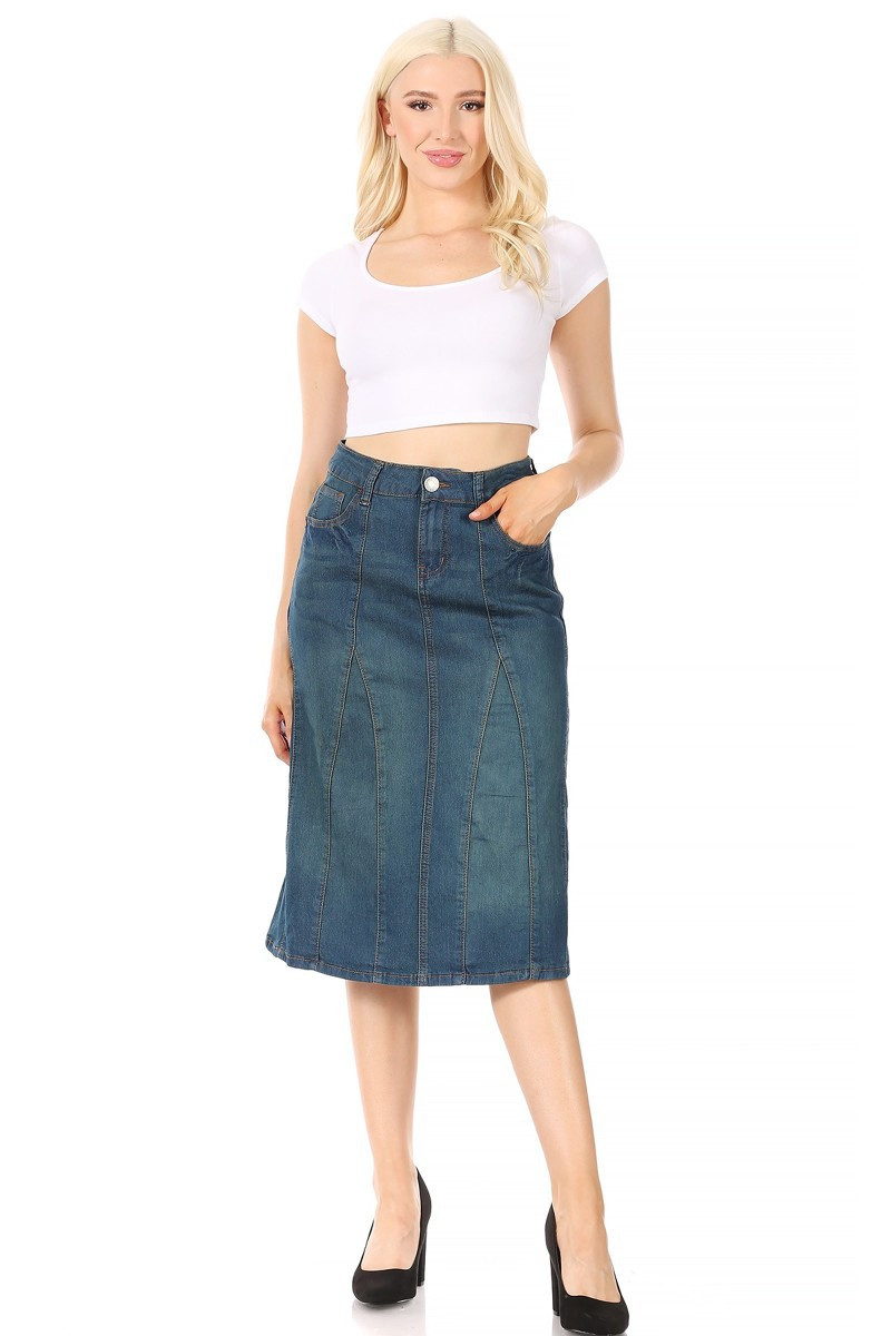 Denim Skirt