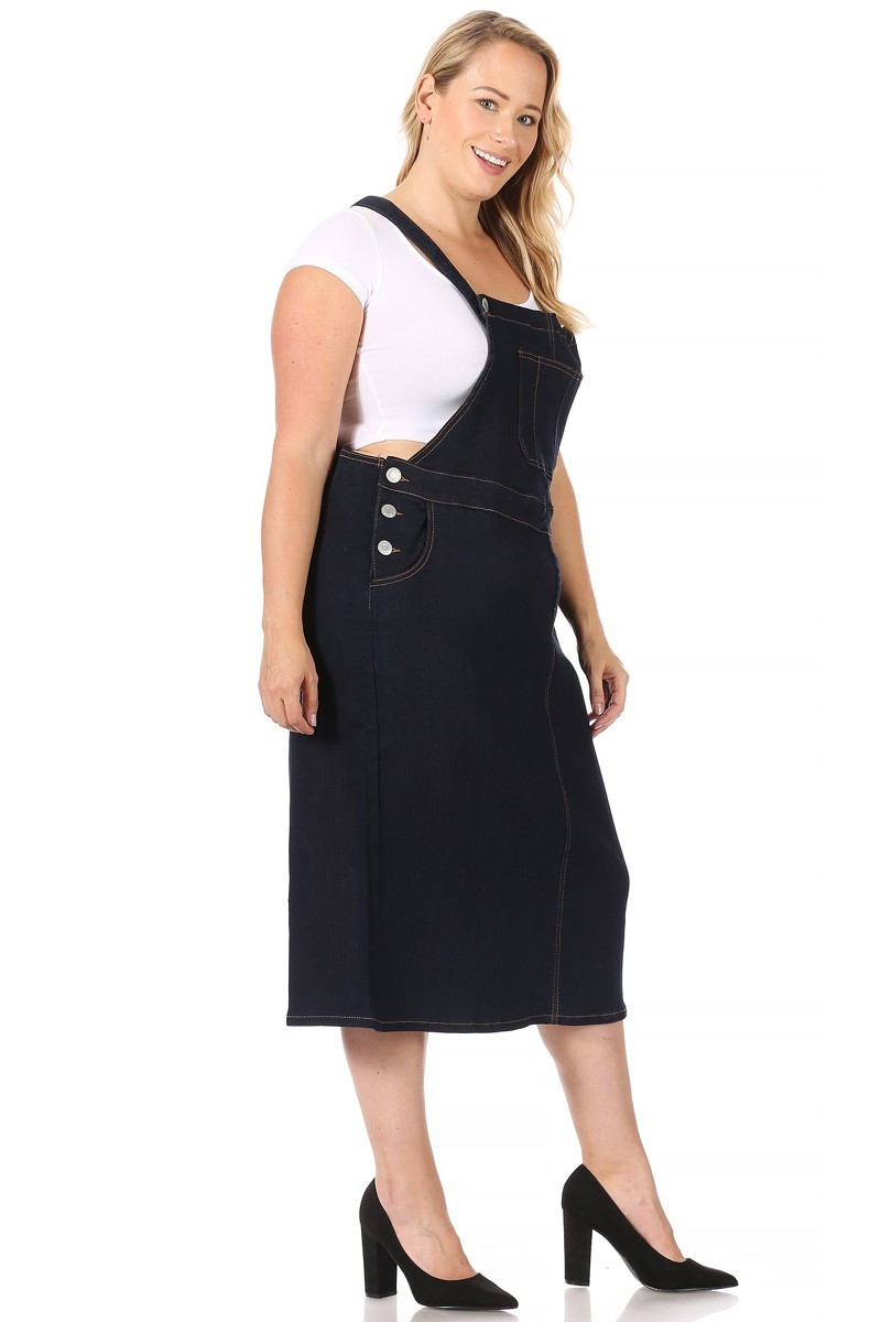 Denim Skirt Plus Size