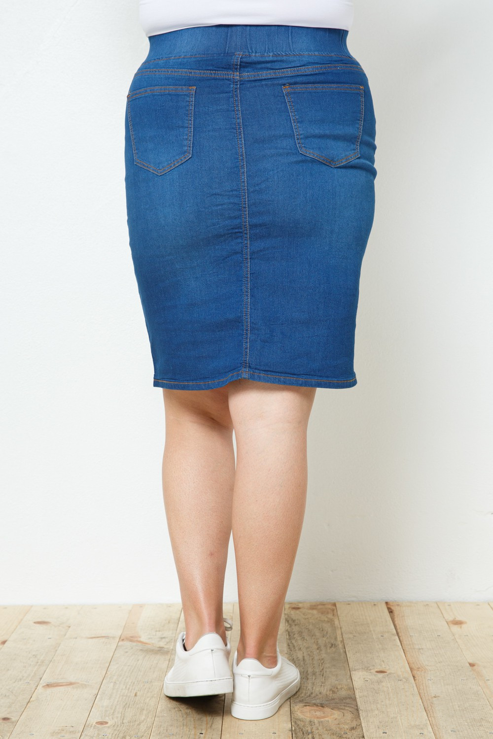Denim Skirt Plus Size