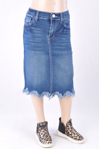 Girl Denim Skirt