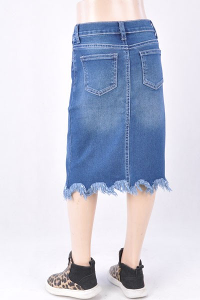 Girl Denim Skirt